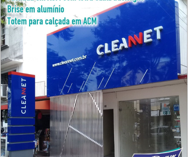 Fachada em ACM