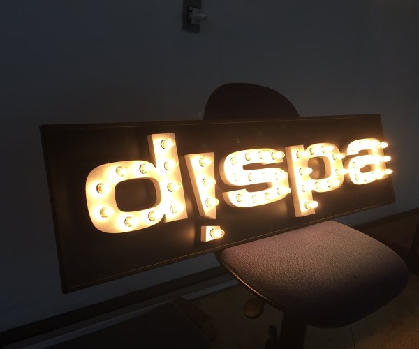 Letra Caixa interno com Led