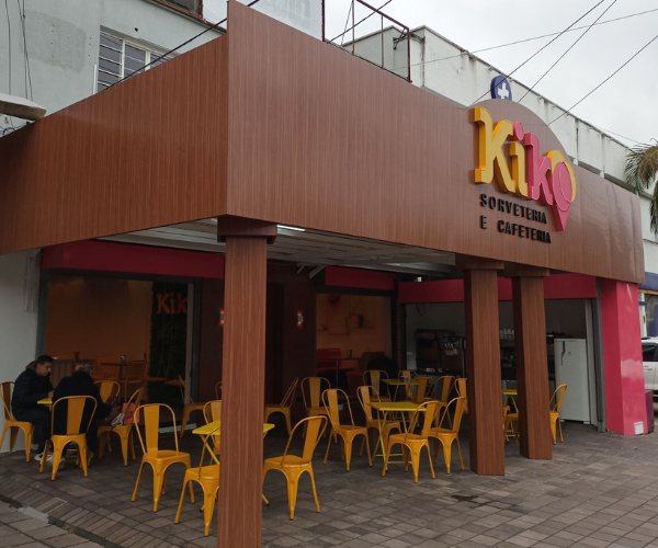 Fachada com Letra Caixa